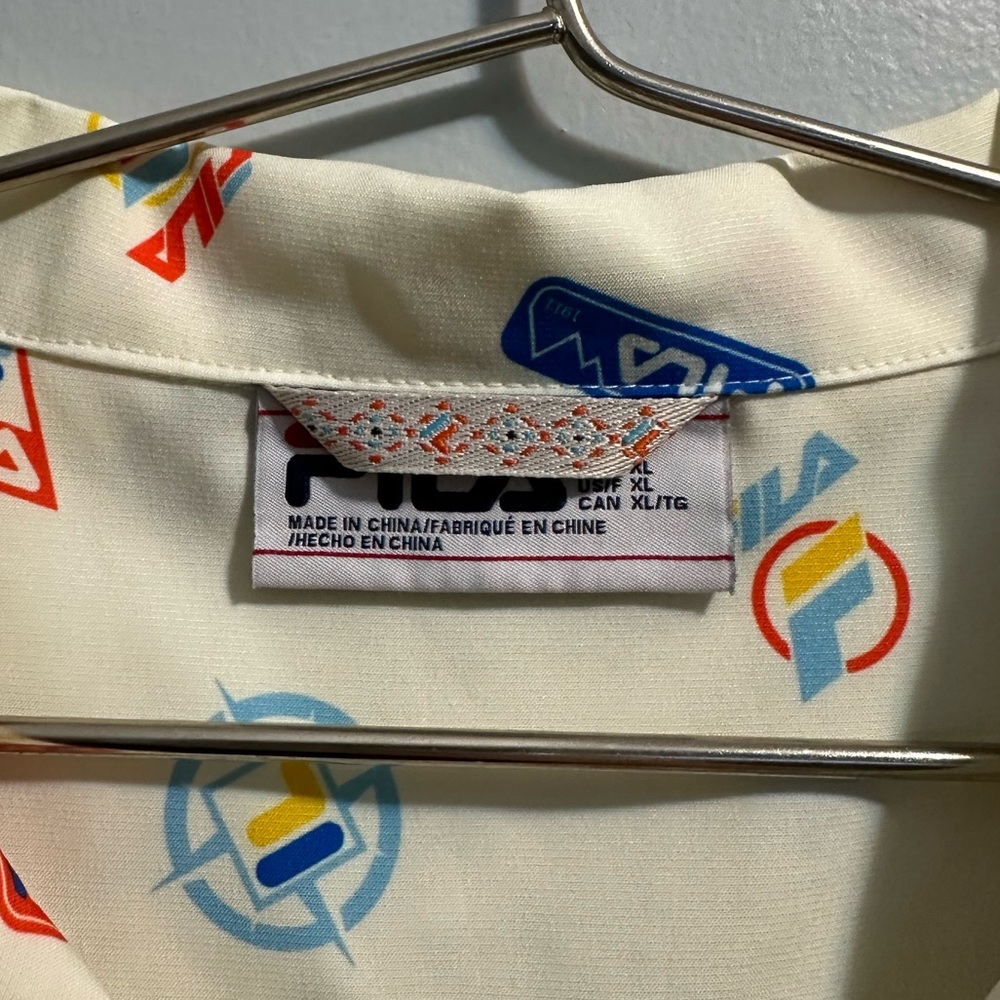 Fila Explore Elements Collection Button Up Shirt … - image 3